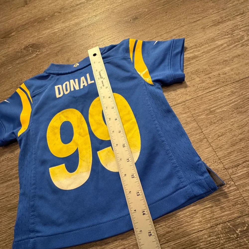 Nike NFL Jersey Toddler 2T Blue Polyester Aaron Donald 99 Rams Gameday Sporty